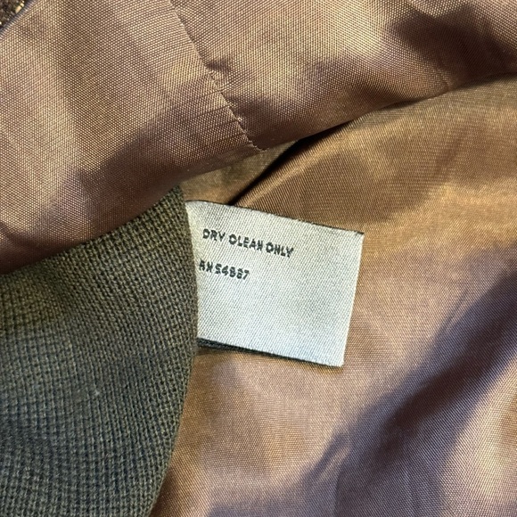 Le Collezioni Structure Vest Men’s Sz L Brown Wool Blend Made In Italy Formal - Picture 9 of 10